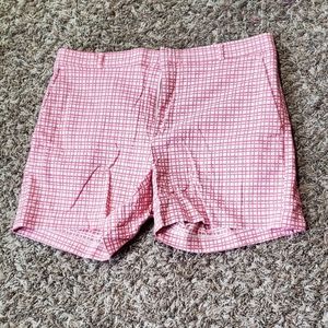 Banana Republic pink/white shorts